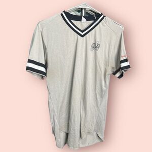 Vintage Wilson Bicycle V Neck T-Shirt Single Stitch Sz M